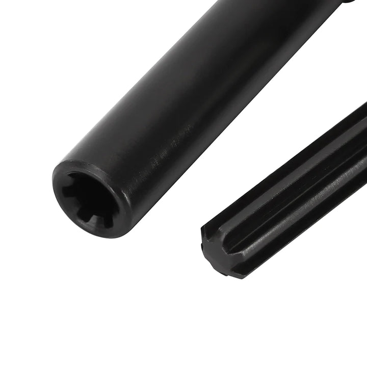 INJORA Black Hardened Steel Drive Shafts With D-Shaped Holes For 1/18 TRX4M - Iron City RC Hobbies