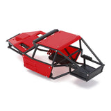 INJORA Rock Tarantula Nylon Buggy Body Chassis Kit for 1/18 TRX4M (Red)