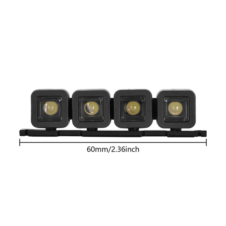 INJORA Roof Light LED Spotlights Headlights for 1/18 TRX4M Bronco - Iron City RC Hobbies