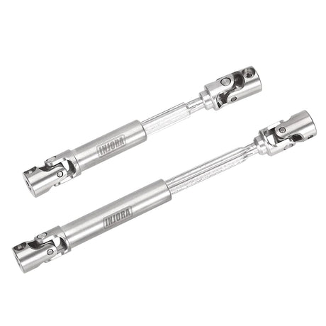 INJORA Steel Front Rear Center Drive Shafts For Axial SCX24 Chevrolet Jeep Wrangler Bronco