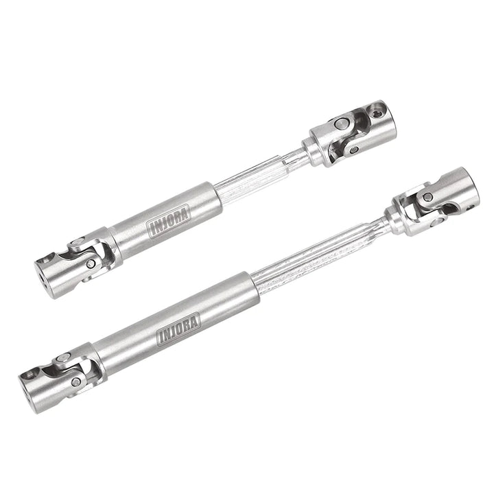 INJORA Steel Front Rear Center Drive Shafts For Axial SCX24 Chevrolet Jeep Wrangler Bronco - Iron City RC Hobbies