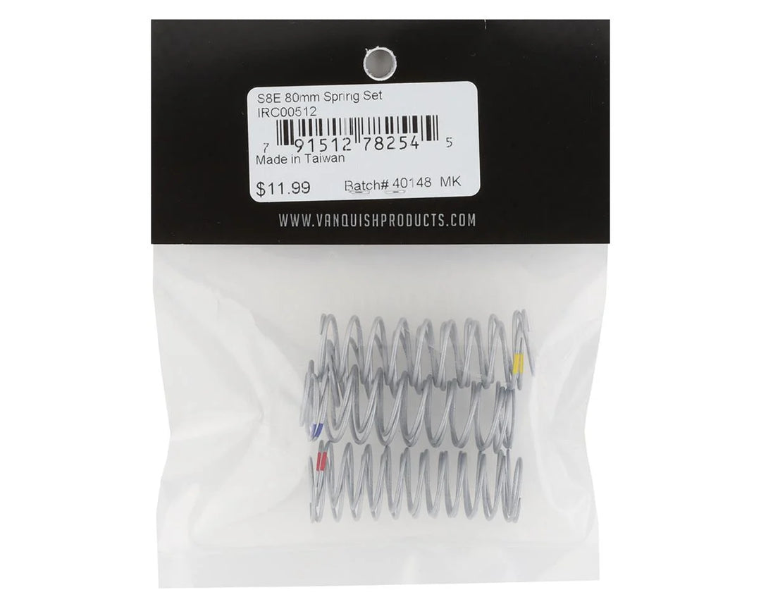 Incision S8E 80mm Shock Spring Tuning Set (6)