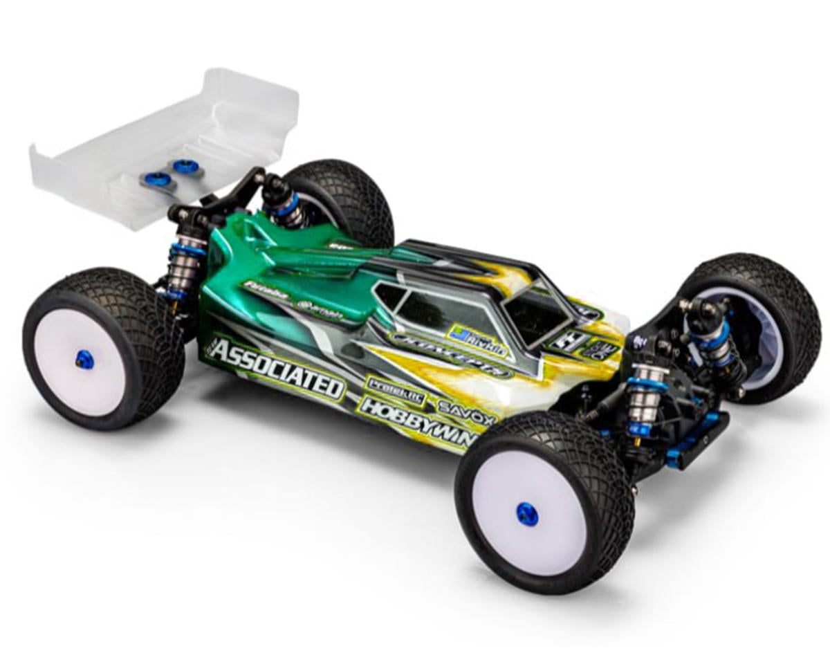 JConcepts RC10 B74.2 "S15" Buggy Body w/Carpet Wing (Clear) - Iron City RC Hobbies