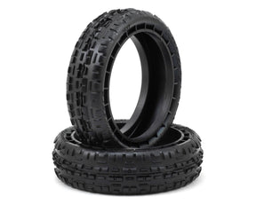JConcepts Swaggers 2.2" 2WD Front Buggy Carpet Tires (2) (Pink) - Iron City RC Hobbies