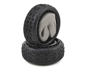 JConcepts Swaggers 2.2" 4WD Front Buggy Carpet Tires (2) (Pink) - Iron City RC Hobbies