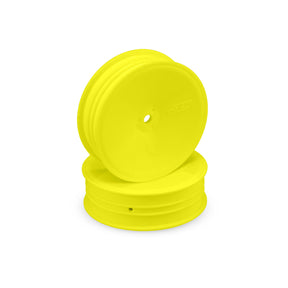 JConcepts Mono Slim Front 2.2 Wheel, Yellow (4): B5M, RB6 - Iron City RC Hobbies