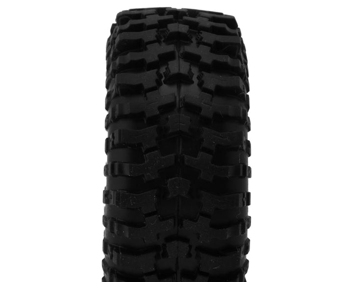 Jconcepts 1/18 Tusk 1.0" TRX-4M Crawler Tires and Inserts, Green Compound (2) - Iron City RC Hobbies