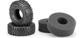 JConcepts Tusk 1.9", Super Soft Green Compound, 4.75 OD, 1pr - Iron City RC Hobbies