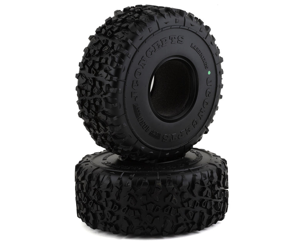 JConcepts Landmines 2.2" Rock Crawler Tires (2) (Green) - Iron City RC Hobbies