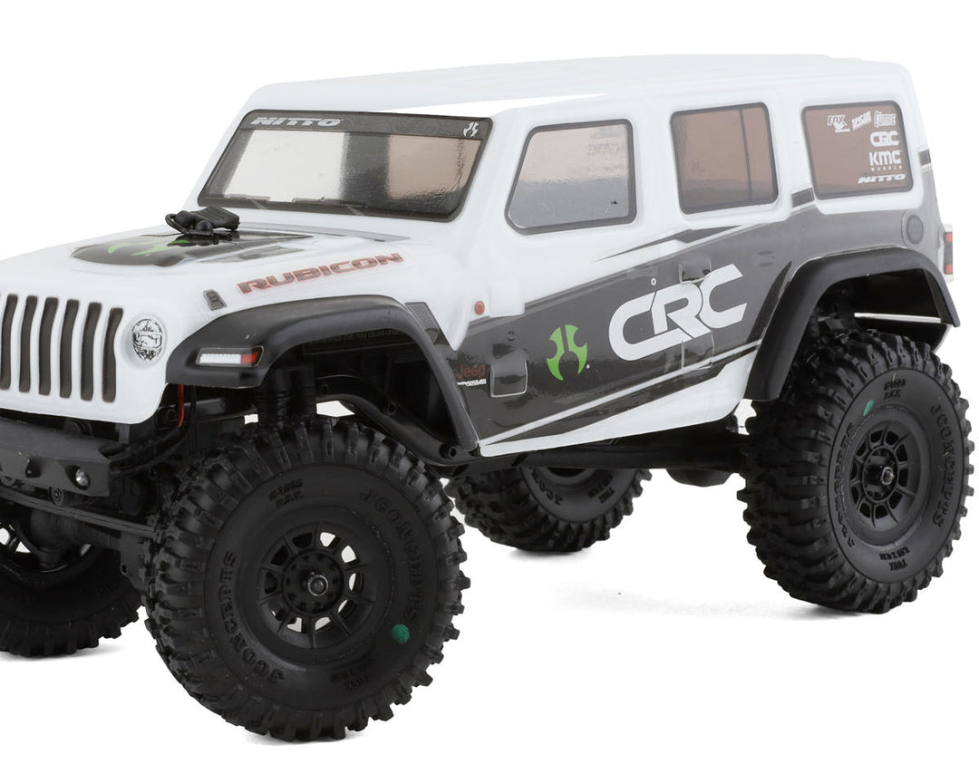 JConcepts Tusk 1.0" Micro Crawler Tires (4) (Green) - Iron City RC Hobbies