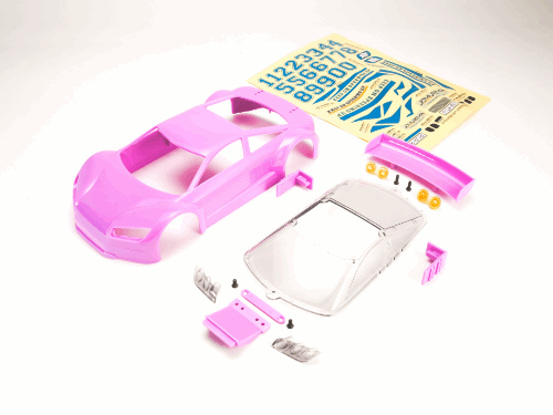 JOMUREMA Mini-Z GT101 Body Set Carrosserie Violet