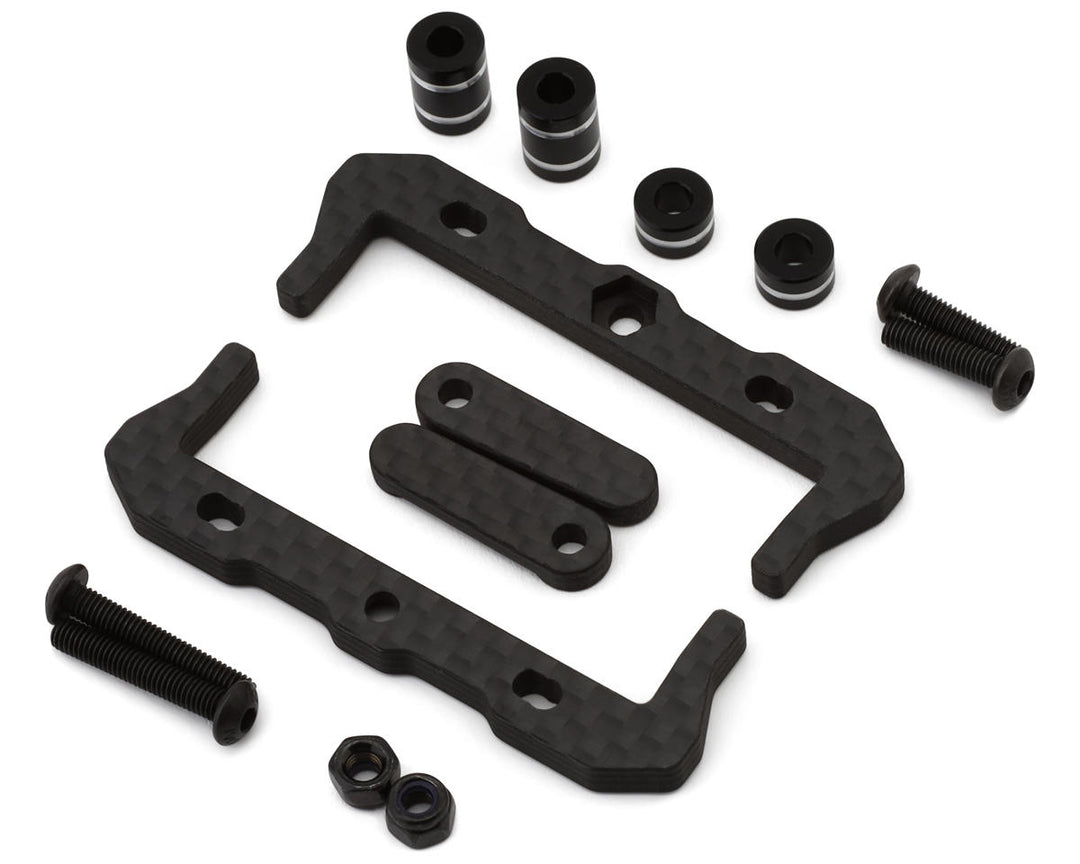 J&T Bearing Co. Associated B7 Adjustable Carbon Fiber Battery Hold Down Kit - Iron City RC Hobbies
