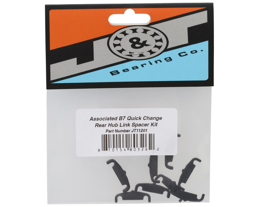 J&T Bearing Co. Associated B7 Quick Change Rear Hub Link Spacer Kit - Iron City RC Hobbies