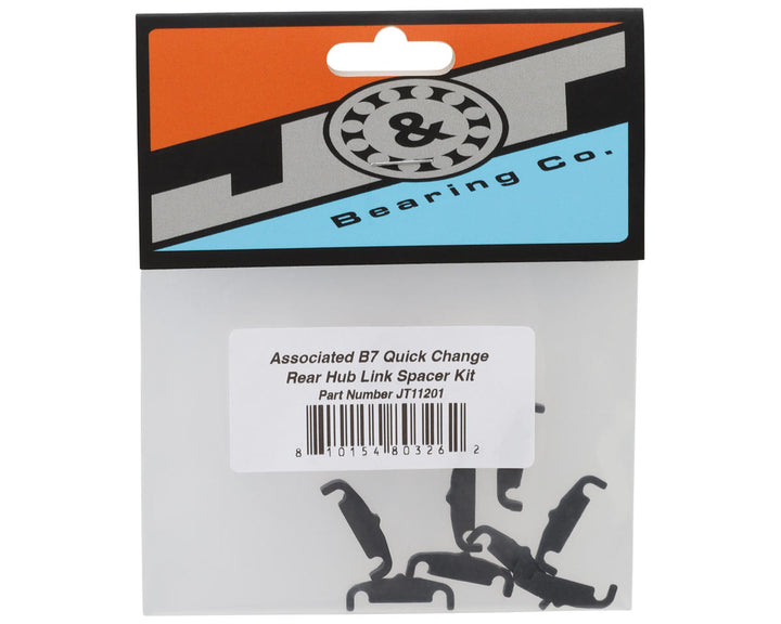 J&T Bearing Co. Associated B7 Quick Change Rear Hub Link Spacer Kit - Iron City RC Hobbies