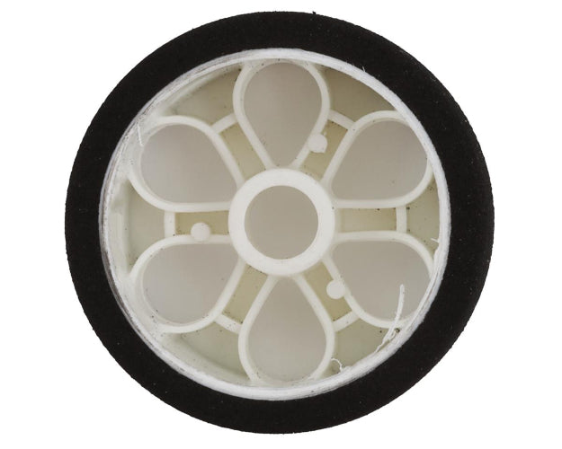 Jaco Prism 1/12 Mounted Foam Front Tires (2) (Blue) - Iron City RC Hobbies