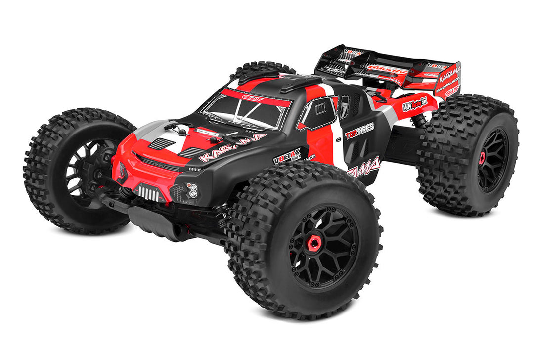 Corally Kagama XP 6S Monster Truck, RTR Version, Red - Iron City RC Hobbies