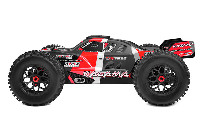 Corally Kagama XP 6S Monster Truck, RTR Version, Red - Iron City RC Hobbies