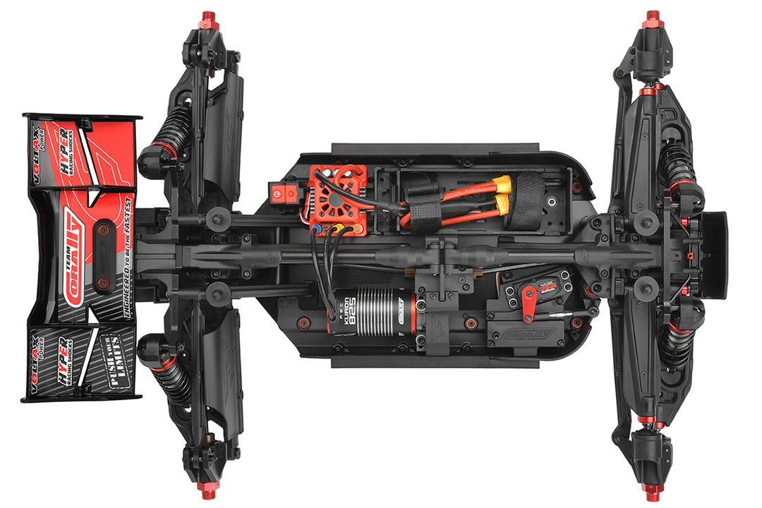 Corally Kagama XP 6S Monster Truck, RTR Version, Red - Iron City RC Hobbies