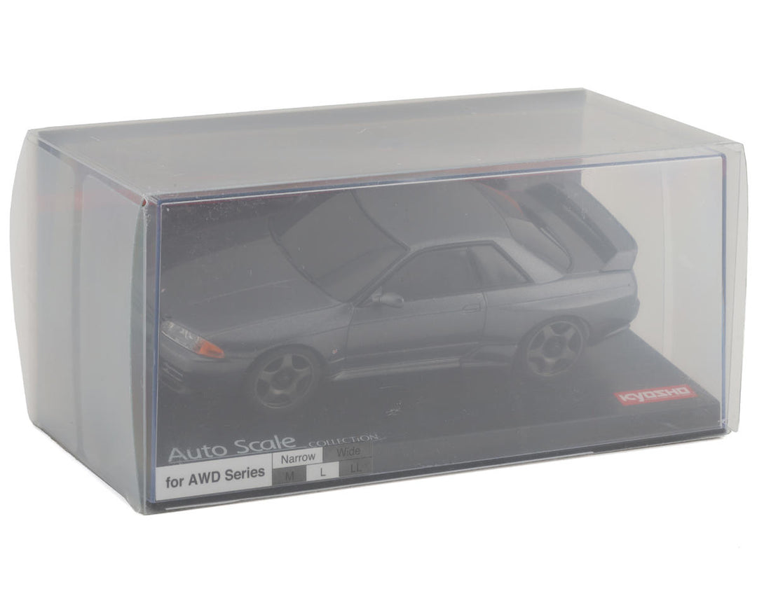 Kyosho Mini-Z MA-020 Nissan Skyline GT-R Nismo (R32) Pre-Painted Body (Gun Metal) - Iron City RC Hobbies