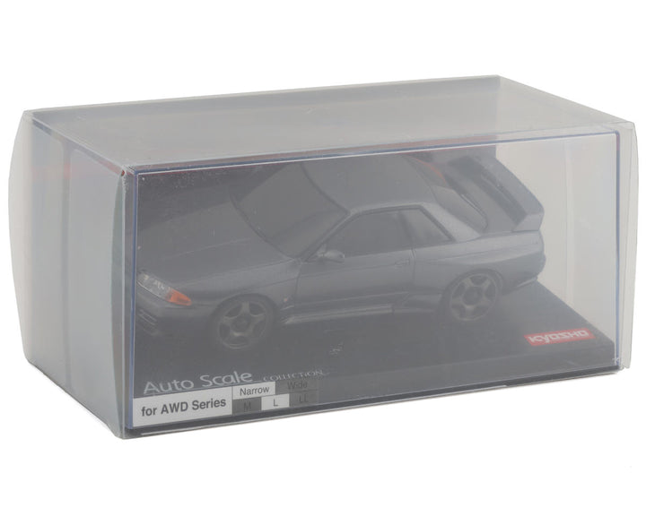 Kyosho Mini-Z MA-020 Nissan Skyline GT-R Nismo (R32) Pre-Painted Body (Gun Metal) - Iron City RC Hobbies