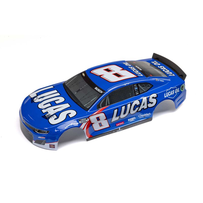 Losi Busch #8 Lucas Oil 2024 Body: NASCAR - Iron City RC Hobbies