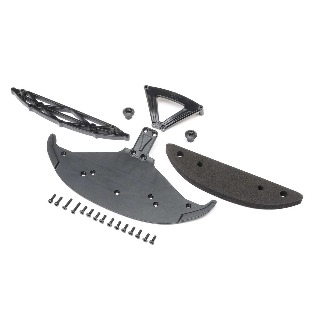 Losi Front Bumper & Splitter: NASCAR - Iron City RC Hobbies