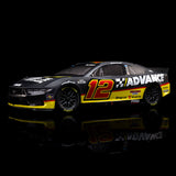 1/12 NASCAR RC Racecar Ryan Blaney No. 12 Advance Auto 2025 Ford Mustang 2S AWD RTR Brushed On-Road (Battery & Charger Included)