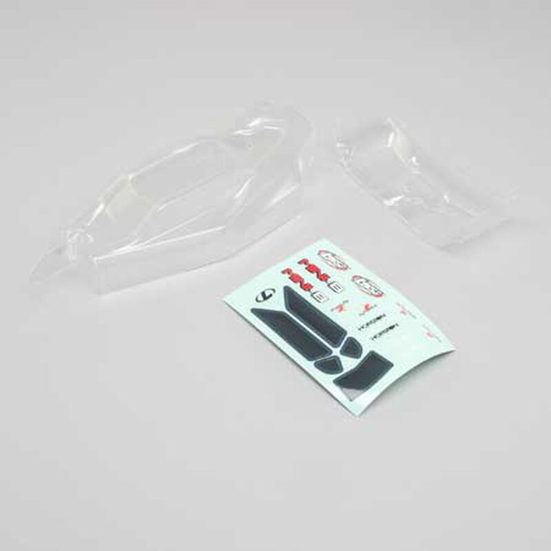 Losi Clear Body/Wing: Mini-B