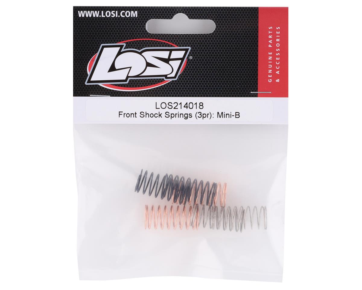 Losi Mini-B Front Shock Springs (3)