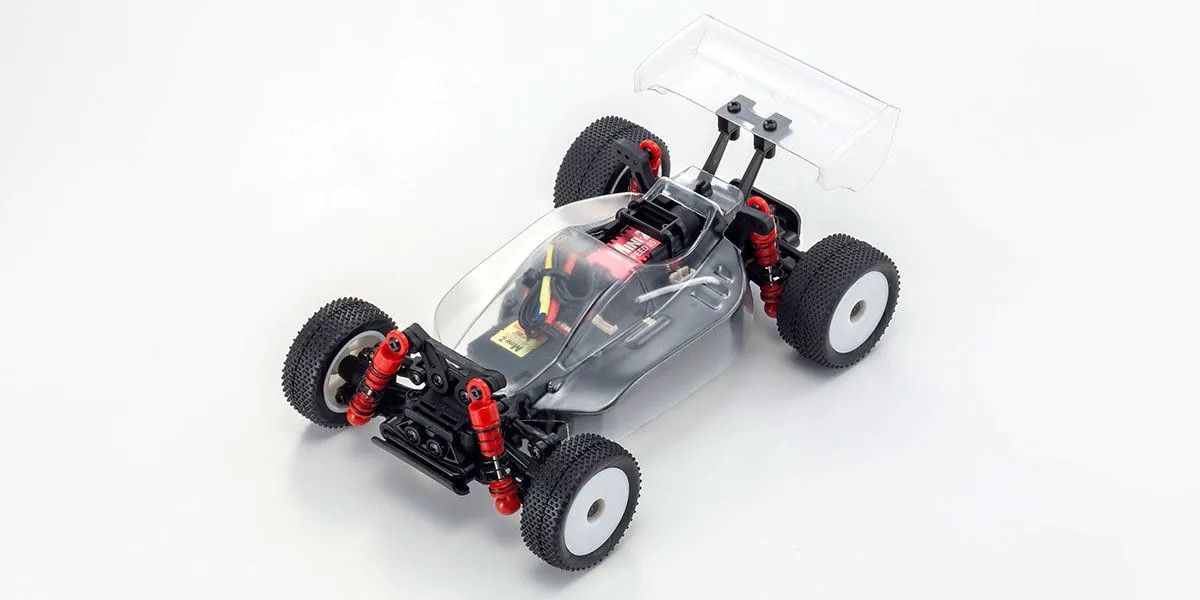 MINI-Z Buggy MB-010VE 2.0 Inferno MP9 Clear Body Chassis Set