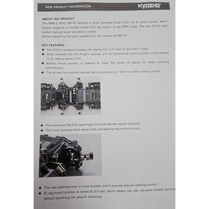 Kyosho Mini-Z MR04 - Iron City RC Hobbies