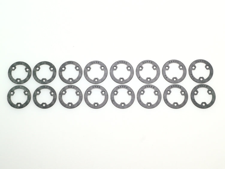 PN Racing Mini-Z Carbon Slip Rings Full Set 22.0mm-23.4mm for MR2085 Wheel - Iron City RC Hobbies