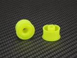 PN Racing Mini-Z 2WD Machine Delrin Cut Yellow Formula Flanged Wheel R0