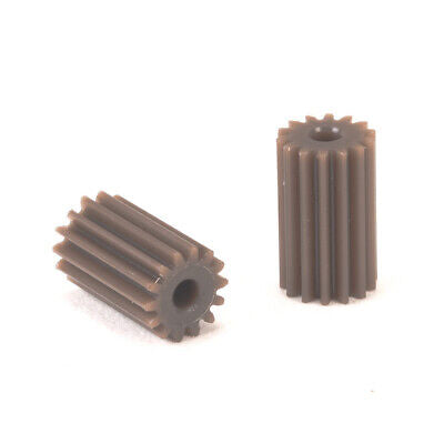 PN Racing PNWC Machine Cut Delrin 64P 14T Long Pinion (2pcs) (Brown) - Iron City RC Hobbies