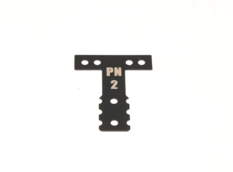 PN Racing Mini-Z MR03/MR04 MM Spring Steel T-Plate (Black)