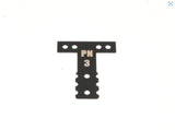 PN Racing Mini-Z MR03/MR04 MM Spring Steel T-Plate (Black)