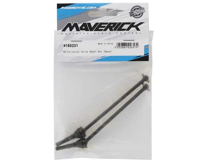 Maverick HD Universal Drive Shaft Set (2) (Front/Rear) - Iron City RC Hobbies