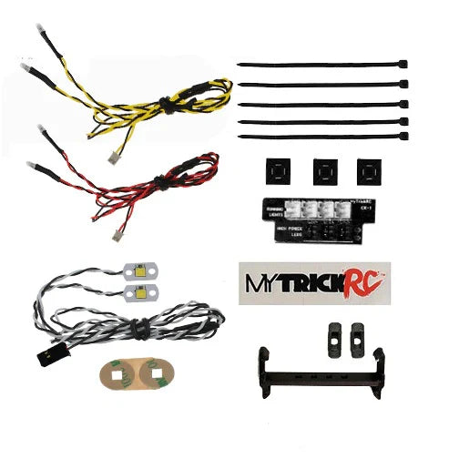 MyTrickRC Axial SCX24 Jeep Gladiator LED Light Kit - Iron City RC Hobbies
