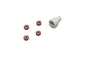 Kyosho Color Nylon Nut Red