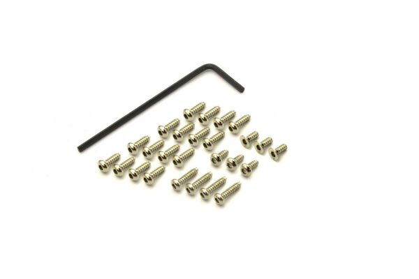 Kyosho Butten HEX Screw Set(MR-03/Nickel) - Iron City RC Hobbies
