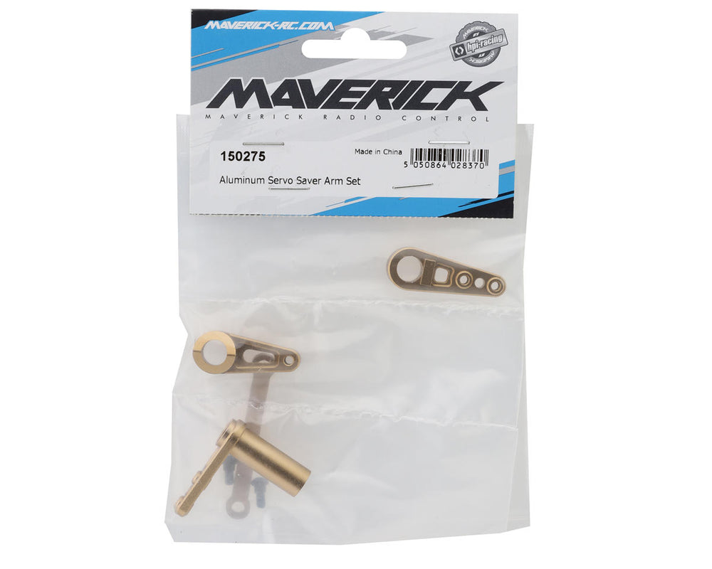 Maverick Aluminum Servo Saver Arm Set - Iron City RC Hobbies