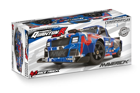 Maverick QuantumR Flux 4S 1/8 4WD RTR Race Truck (Blue)