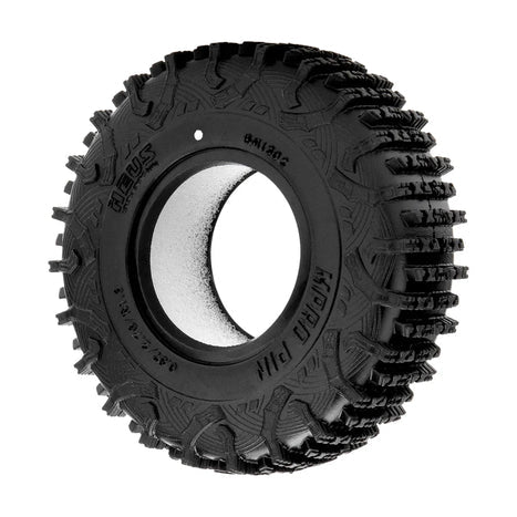 MEUS Racing 1.3" Tires MS6 Super Soft & Sticky Rubber Tires for 1/18 TRX4M 1/24 SCX24 FCX24 AX24 - Mpro Pin M1302