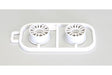 Multi Wheel II W/Offset 0 (White/RE30/2pc) MZH131W-W0 - Iron City RC Hobbies