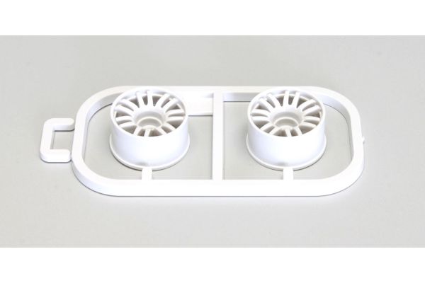 Multi Wheel II W/Offset 0 (White/RE30/2pc) MZH131W-W0 - Iron City RC Hobbies