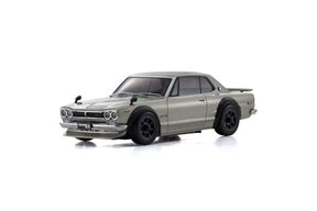 Kyosho NISSAN SKYLINE 2000GT-R (KPGC10) Tuned Ver. Silver - Iron City RC Hobbies