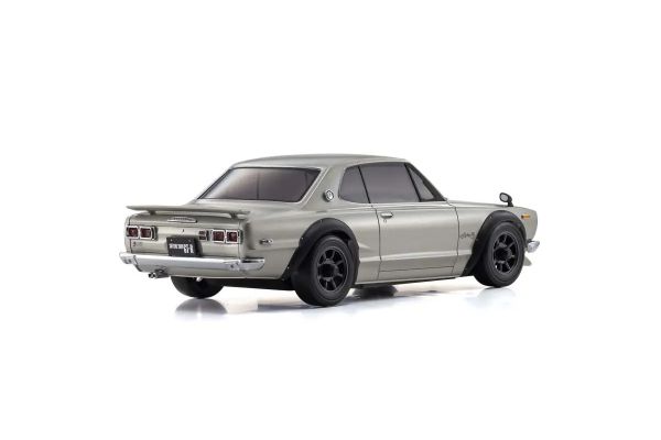 京商Nissan Skyline 2000GT-R Tuned Ver. Kyosho NISSAN SKYLINE 2000GT-R (KPGC10) Tuned Ver. Silver – Iron
