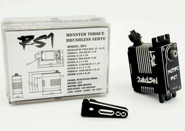 NSDRC RS1 Monster Torque Brushless Servo - Iron City RC Hobbies
