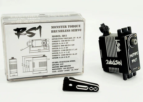 NSDRC RS1 Monster Torque Brushless Servo - Iron City RC Hobbies