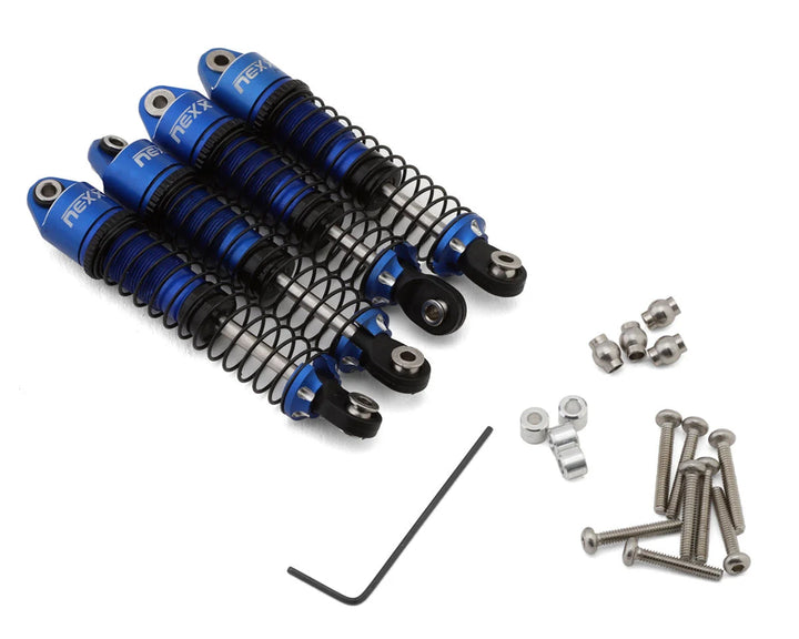 NEXX Racing Redcat Ascent18 Long Travel Aluminum Oil Shocks (4) (59mm) - Iron City RC Hobbies